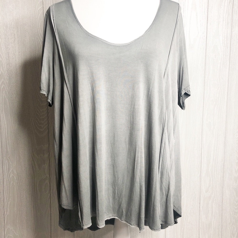 POL oversized Flowy Top Anthropologie